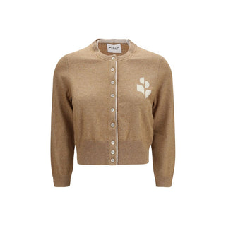 Marant Etoile Beige Cotton Cardigan