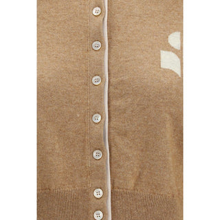 Marant Etoile Beige Cotton Cardigan