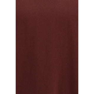 Comme Des Garçons Bordeaux Cotton T-Shirt