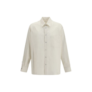 Lemaire Cotton Boxy Shirt Off-White