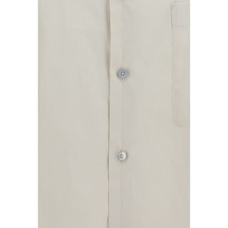 Lemaire Cotton Boxy Shirt Off-White