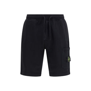Stone Island Black Cotton Sweatshirt
