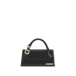 Jacquemus Black Calf Leather Bos Taurus Handbag