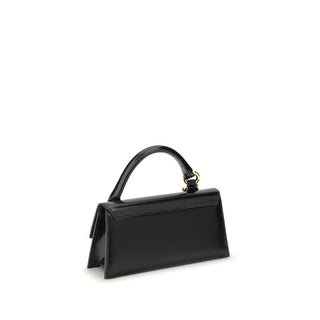 Jacquemus Black Calf Leather Bos Taurus Handbag