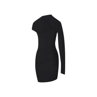 Balenciaga Black Polyester Casual Dress