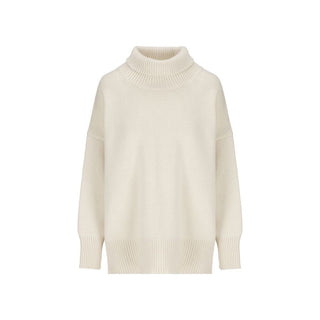 Chloé White Cashmere Turtleneck
