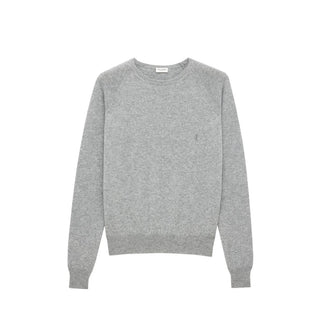 Saint Laurent Gray Cashmere Sweater