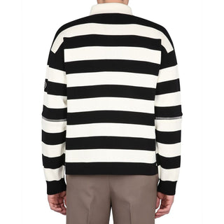 Gucci White Cotton Polo Shirt