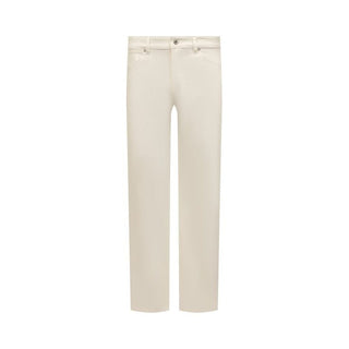 Jil Sander White Cotton Jeans Denim