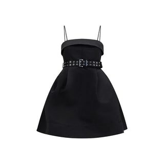 Ganni Black Polyester Casual Dress
