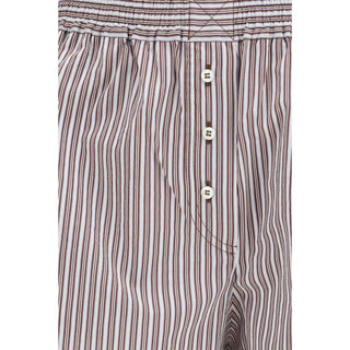 Brunello Cucinelli Multicolor Cotton Bermuda Shorts