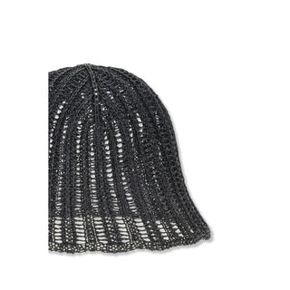 Brunello Cucinelli Black Raffia Hat