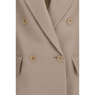 Max Mara Feltro Silk Blazer