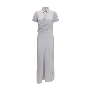 Alexander McQueen Multicolor Silk Casual Dress