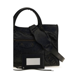 Balenciaga Black Lamb Shoulder Bag