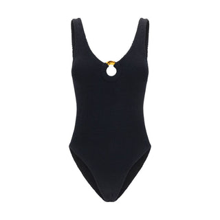 Hunza G Black Polyamide One-Piece Swimsuit