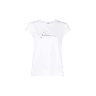 Herno White Cotton T-Shirt