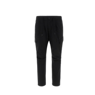 Herno Black Polyester Cargo Pants