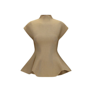 Khaite Beige Viscose Blouse