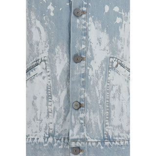 MM6 Blue Cotton Denim Jacket