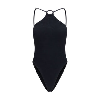 Hunza G Black Polyamide One-Piece Swimsuit