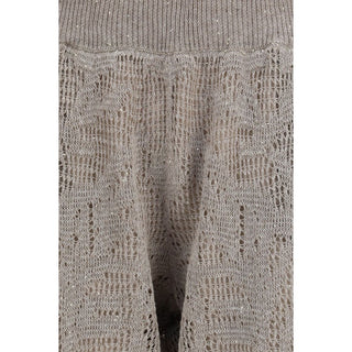 Brunello Cucinelli Beige Linen Casual Pants