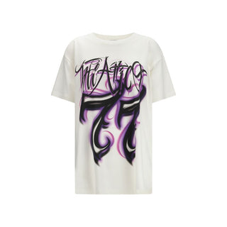 The Attico White Cotton T-Shirt