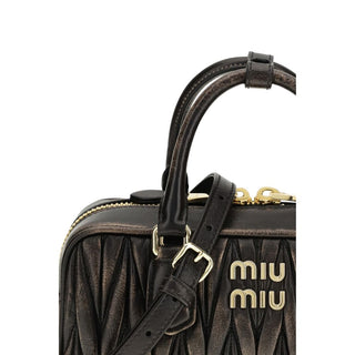 Miu Miu Brown Lamb Handbag