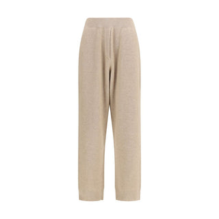 Brunello Cucinelli Beige Cashmere Casual Pants