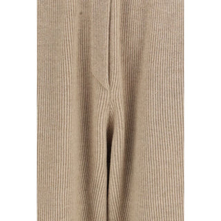 Brunello Cucinelli Beige Cashmere Casual Pants