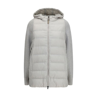 Brunello Cucinelli Gray Polyamide Jacket