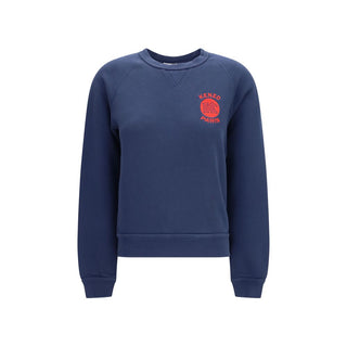 Kenzo Blue Cotton Sweatshirt