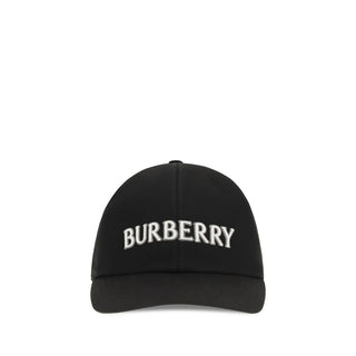 Burberry Black Cotton Cap (Baseball Hat)