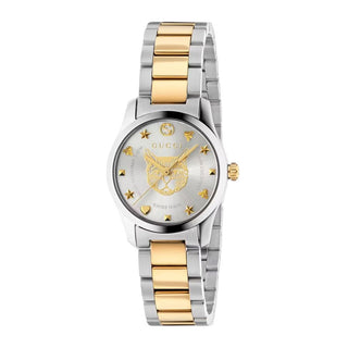 Gucci Gold Stainless Steel Dress Watch