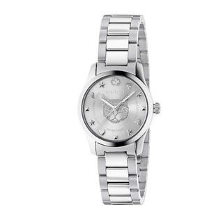 Gucci Gray Stainless Steel Dress Watch