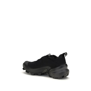 MM6 Black Polyamide Athletic Sneakers