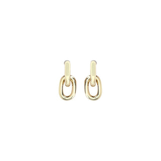 Rabanne Gold Resin Earrings
