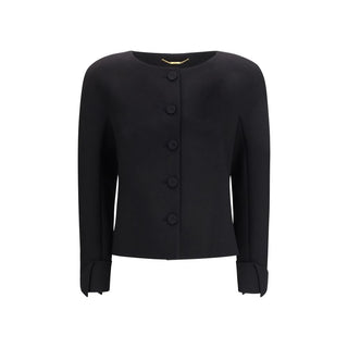 Chloé Black Wool Oves Aries Jacket
