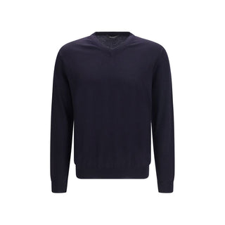 Aragona Cashmere Blue Wool Oves Aries Sweatshirt