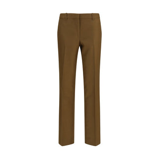 Burberry Brown Wool Oves Aries Dress Pants