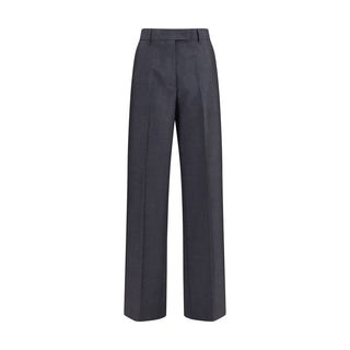 Miu Miu Gray Wool Oves Aries Dress Pants