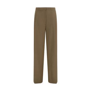 Lardini Brown Wool Oves Aries Casual Pants