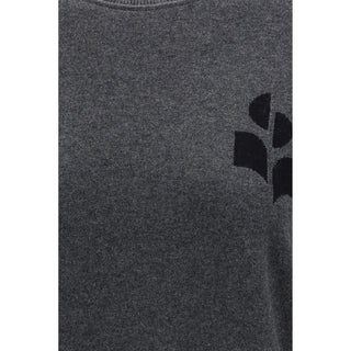 Marant Etoile Gray Wool Oves Aries Sweatshirt