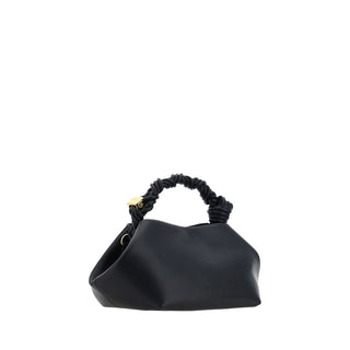 Ganni Black Recycled Leather Handbag