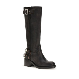 Chloé Dakota Leather Biker Boots