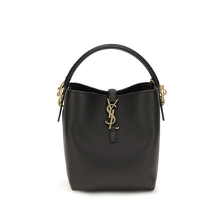 Saint Laurent Le 37 Grained Leather Bucket Bag