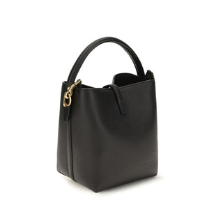 Saint Laurent Le 37 Grained Leather Bucket Bag