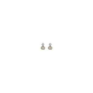 Valentino Garavani Bicolor Brass Earrings