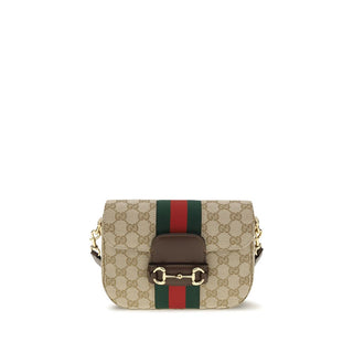 Gucci Beige Fabric Shoulder Bag
