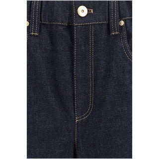 Brunello Cucinelli Blue Cotton Jeans Denim